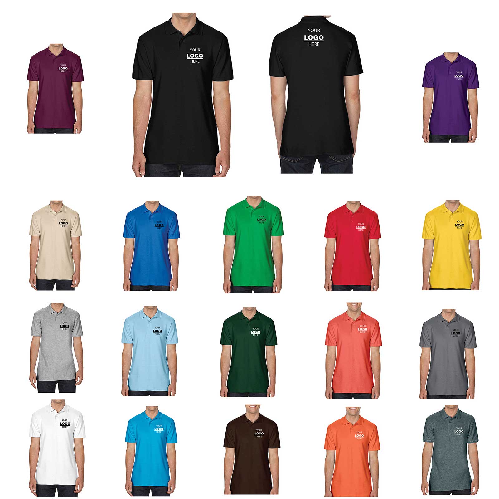 Cotton Pique Polo Shirt Cotton Pique Polo Shirt